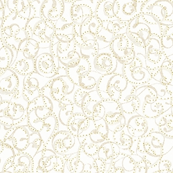 Natural/Gold - Dotty Scroll